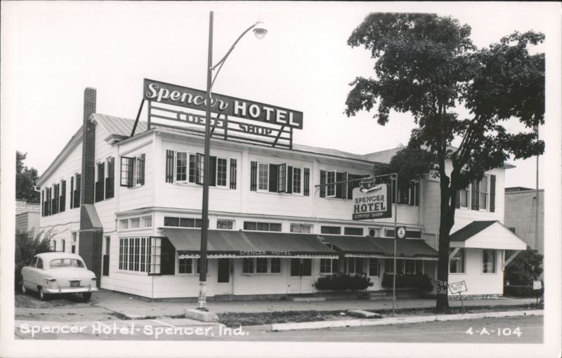 Spencer Hotel and Coffee Shop Indiana