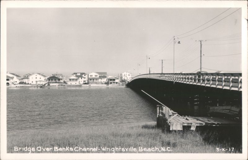 Bridge Over Banks Channel Wrightsville Beach North Carolina