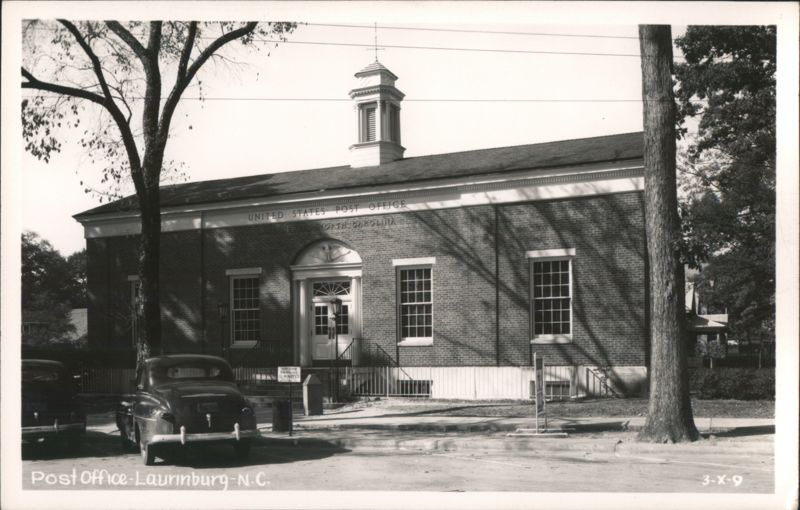 United States Post Office, Laurinburg, NC North Carolina
