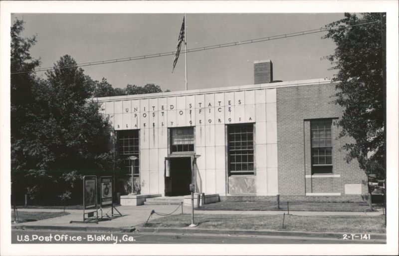 U.S. Post Office, Blakely, Ga. Georgia