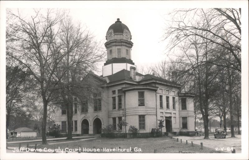 Jeff Davis County Court House Hazlehurst Georgia