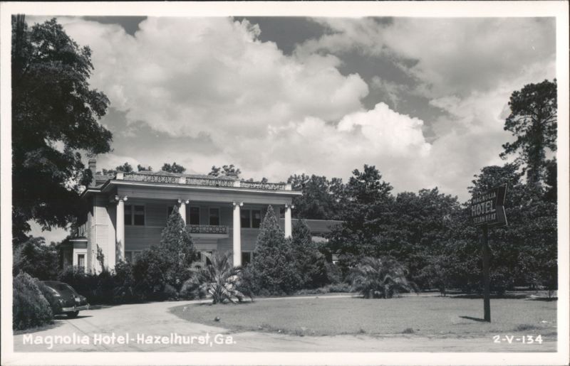 Magnolia Hotel, Hazelhurst, Ga. Hazlehurst Georgia