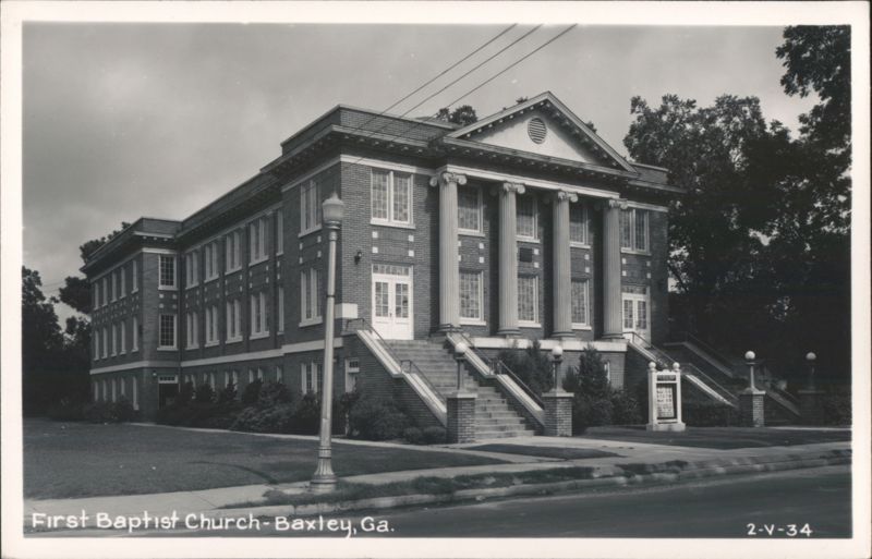 First Baptist Church Baxley Georgia