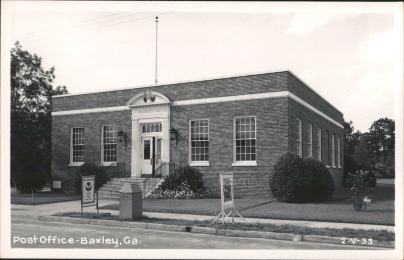 United States Post Office Building, Baxley, GA Georgia