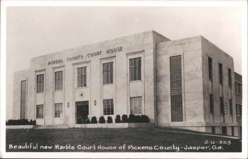 Pickens County Court House Jasper Georgia