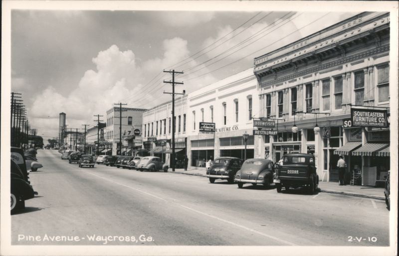 Street View of Pine Avenue, Waycross, GA Georgia