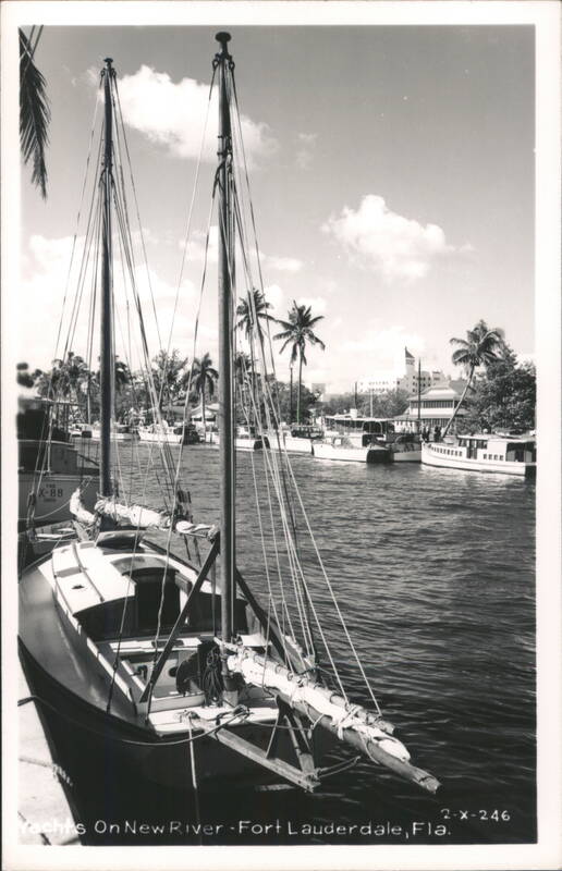 Yachts On New River Fort Lauderdale Florida