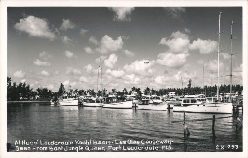 Al Huss' Lauderdale Yacht Basin - Las Olas Causeway Fort Lauderdale Florida