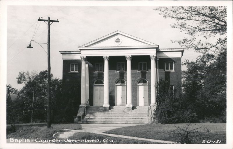 Baptist Church, Jonesboro, Ga. Georgia