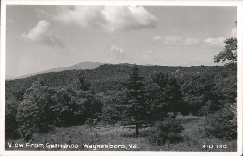 View From Swannanoa Waynesboro Virginia
