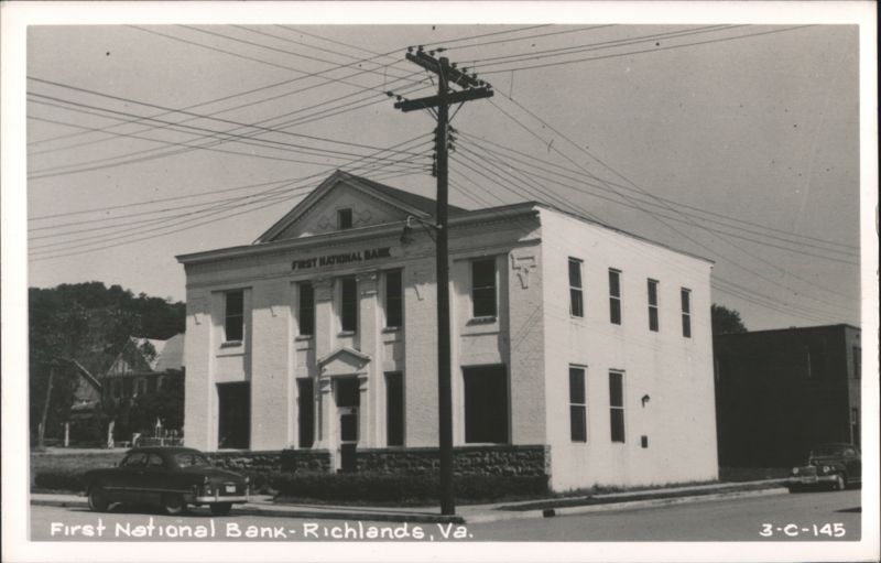 First National Bank Building Richlands Virginia