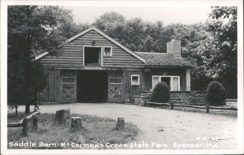 Saddle Barn, McCormick's Creek State Park Spencer Indiana