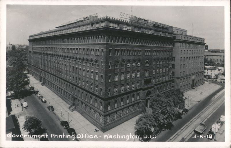 Government Printing Office Washington District of Columbia