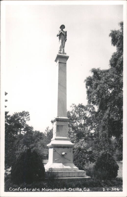 Confederate Monument Ocilla Georgia