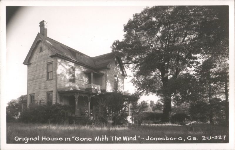 Original House in Gone With The Wind Jonesboro Georgia