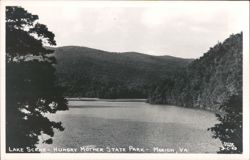 Lake Scene - Hungry Mother State Park Postcard