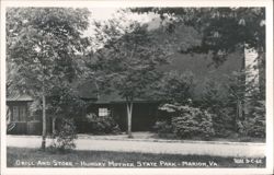 Grill and Store - Hungry Mother State Park Postcard