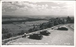 View At Pulaski Wayside Park Postcard