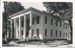 American Legion Home, Post 73, Formerly Old Court House, Vincennes, IN Postcard