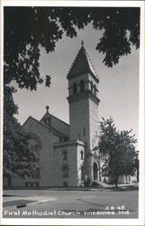 First Methodist Church Postcard