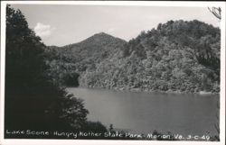 Lake Scene, Hungry Mother State Park Postcard