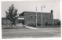Radford Recreation Building Postcard