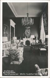 Victorian Writing Room, The Greenbrier Postcard