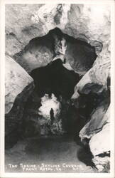 The Shrine, Skyline Caverns Postcard