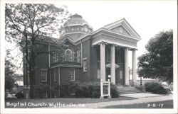 Baptist Church Postcard
