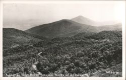Along The Blue Ridge Parkway North Of Roanoke Postcard