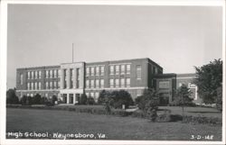 Waynesboro High School Postcard