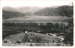 Clinch Valley Memorial Cemetery, Section A and Office Building Postcard