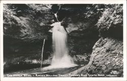 The Punch Bowl, Rocky Hollow Trail, Turkey Run State Park Postcard