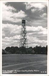 Fire Tower - Brown County State Park Postcard