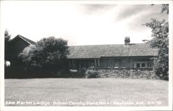 Abe Martin Lodge, Brown County State Park Postcard