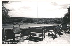 View From Abe Martin Lodge, Brown County State Park Postcard