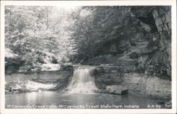 McCormick's Creek Falls, McCormick's Creek State Park Postcard