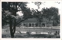 Swimming Pool, McCormick's Creek State Park Postcard
