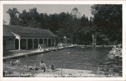 Swimming Pool, McCormick's Creek State Park Postcard