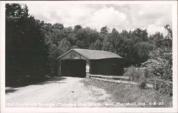 Old Covered Bridge, Turkey Run State Park Postcard