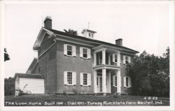 The Lusk Home - Built 1841 Postcard