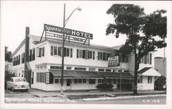 Spencer Hotel and Coffee Shop Postcard