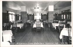 Dining Room, McCormick Creek State Park Postcard