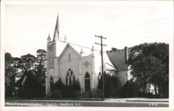 Raeford Methodist Church Postcard