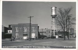 William Carter Co. - Mill No. 6, Barnesville Postcard