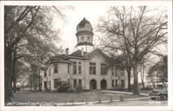 Jeff Davis County Court House Postcard