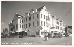Street Corner View of the Hotel Suwanee Postcard