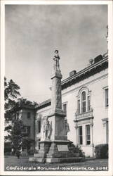 Confederate Monument Postcard