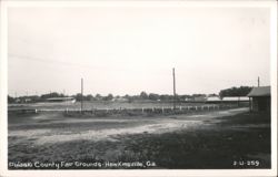 Pulaski County Fair Grounds Postcard