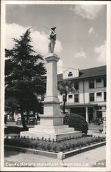 Confederate Monument, Waycross, Ga. Postcard
